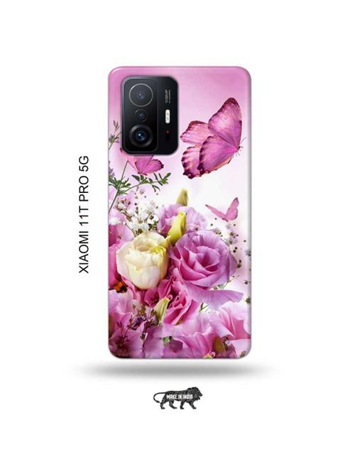 flowers back cover compatible with xiaomi 11t pro 5g - 19013064 - Very Small Image - 1