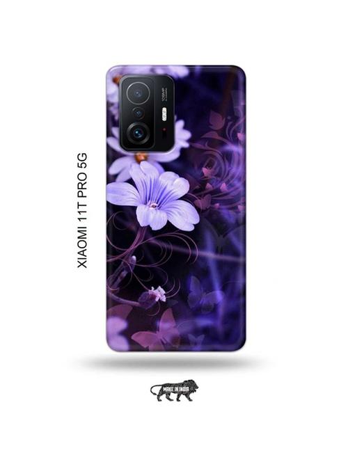 flowers back cover compatible with xiaomi 11t pro 5g - 19013069 - Very Small Image - 1