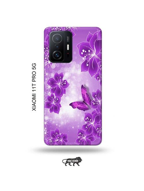 flowers back cover compatible with xiaomi 11t pro 5g - 19013070 - Very Small Image - 1