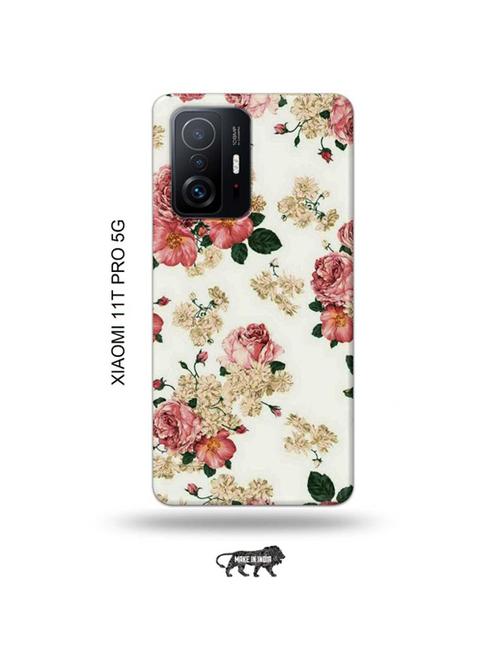 flowers back cover compatible with xiaomi 11t pro 5g - 19013085 - Very Small Image - 1