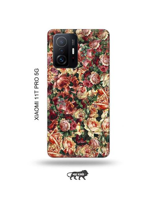 flowers back cover compatible with xiaomi 11t pro 5g - 19013086 - Very Small Image - 1