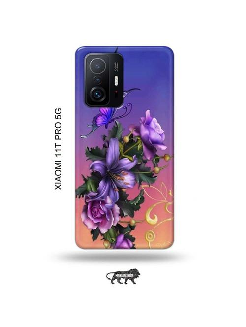 flowers back cover compatible with xiaomi 11t pro 5g - 19013088 - Very Small Image - 1