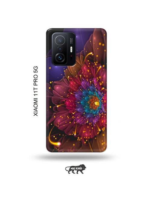 flowers back cover compatible with xiaomi 11t pro 5g - 19013090 - Very Small Image - 1