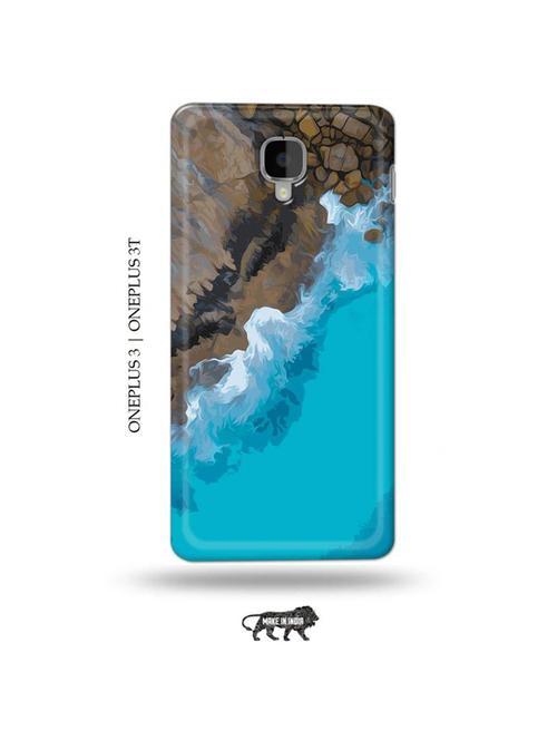 tweakymod designer printed hard case | rock water back cover compatible with oneplus 3, oneplus 3t - 19013277 - Very Small Image - 1