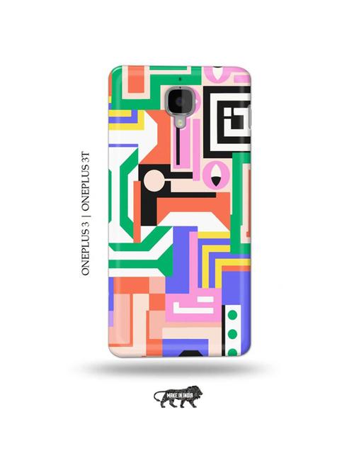 hologram boxes back cover compatible with oneplus 3, oneplus 3t - 19013300 - Very Small Image - 1