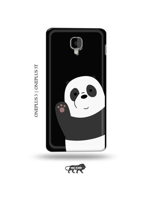 hello panda back cover compatible with oneplus 3, oneplus 3t - 19013307 - Very Small Image - 1