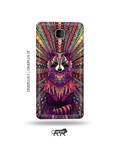 kalankari fox back cover compatible with oneplus 3, oneplus 3t - 19013336 - Very Small Image - 1