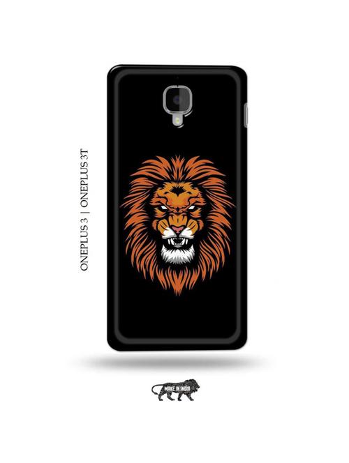 lions back cover compatible with oneplus 3, oneplus 3t - 19013338 - Very Small Image - 1