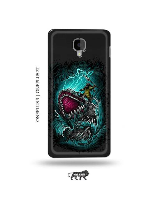 shark back cover compatible with oneplus 3, oneplus 3t - 19013355 - Very Small Image - 1