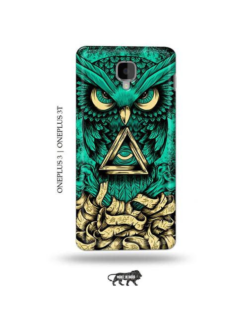 dark owl back cover compatible with oneplus 3, oneplus 3t - 19013443 - Very Small Image - 1