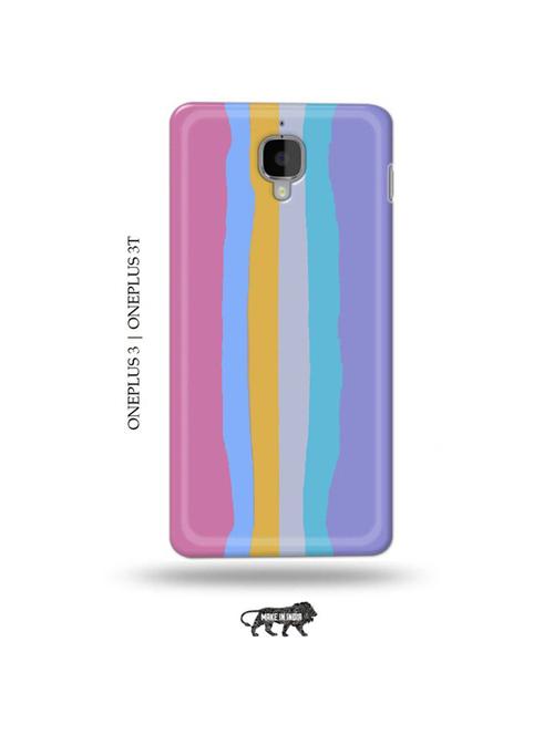 rainbow new back cover compatible with oneplus 3, oneplus 3t - 19013468 - Very Small Image - 1