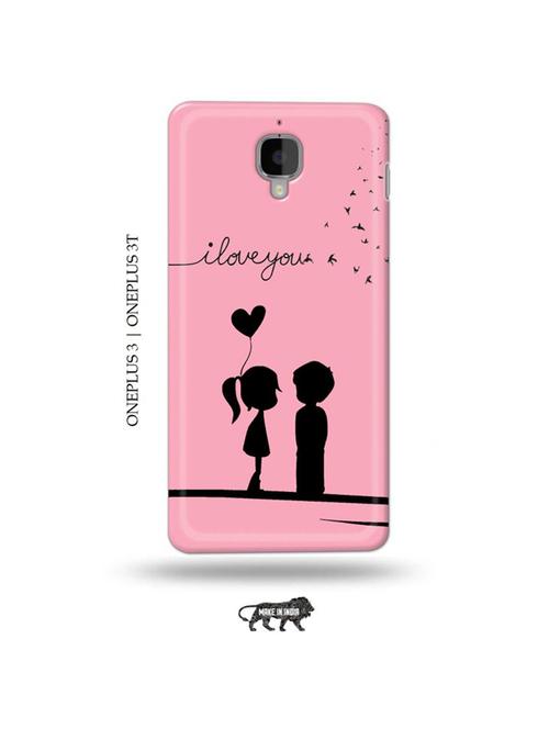 i love you back cover compatible with oneplus 3, oneplus 3t - 19013567 - Very Small Image - 1