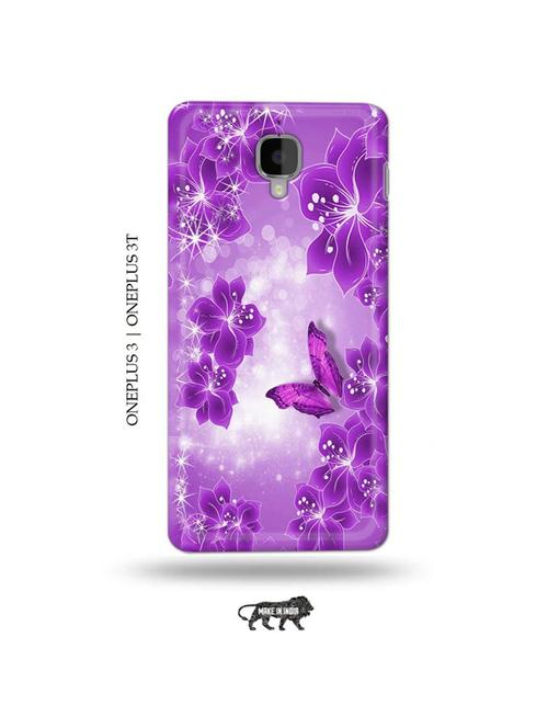 flowers back cover compatible with oneplus 3, oneplus 3t - 19013589 - Very Small Image - 1