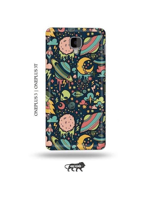 ufo dope back cover compatible with oneplus 3, oneplus 3t - 19013621 - Very Small Image - 1