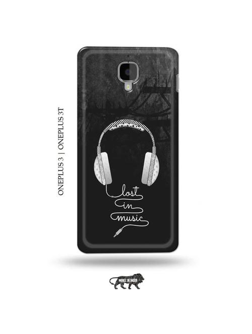 lost in music back cover compatible with oneplus 3, oneplus 3t - 19013633 - Very Small Image - 1