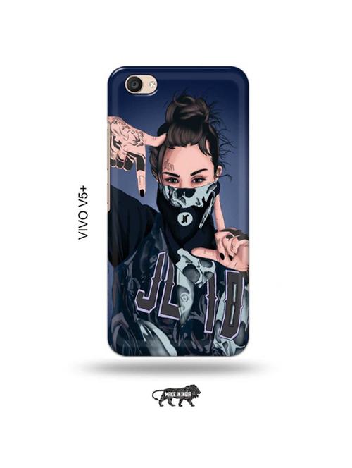 funky girl back cover compatible with vivo v5 plus - 19014274 - Very Small Image - 1