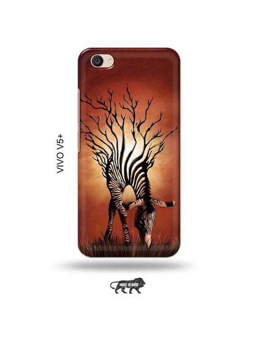 zebra back cover compatible with vivo v5 plus - 19014355 - Very Small Image - 1