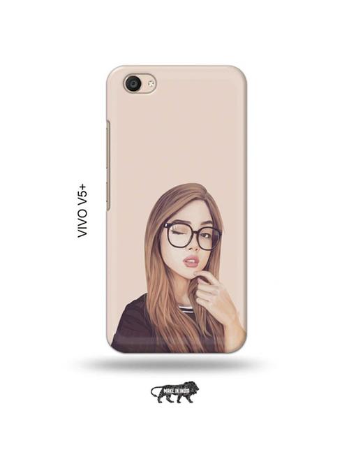 girl illustration back cover compatible with vivo v5 plus - 19014459 - Very Small Image - 1