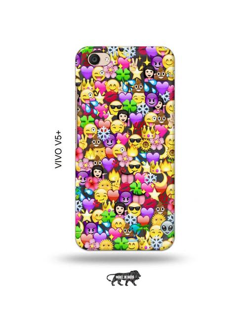 emojis back cover compatible with vivo v5 plus - 19014497 - Very Small Image - 1