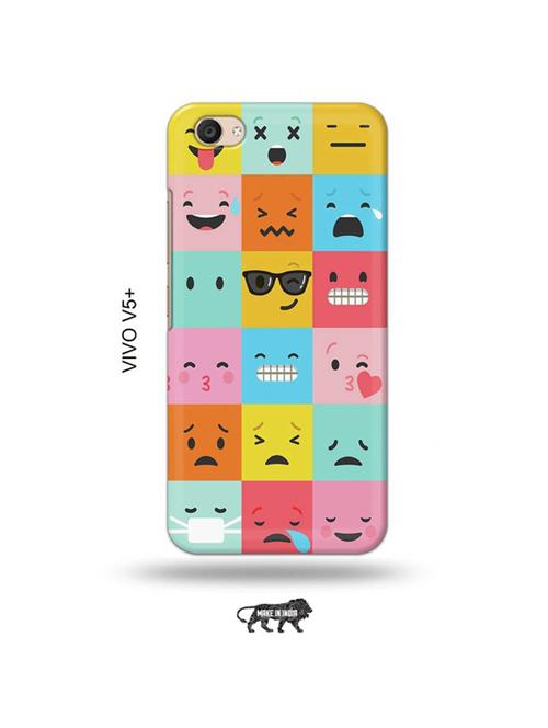emojies back cover compatible with vivo v5 plus - 19014519 - Very Small Image - 1