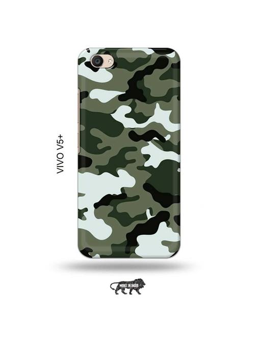 camouflage green back cover compatible with vivo v5 plus - 19014551 - Very Small Image - 1