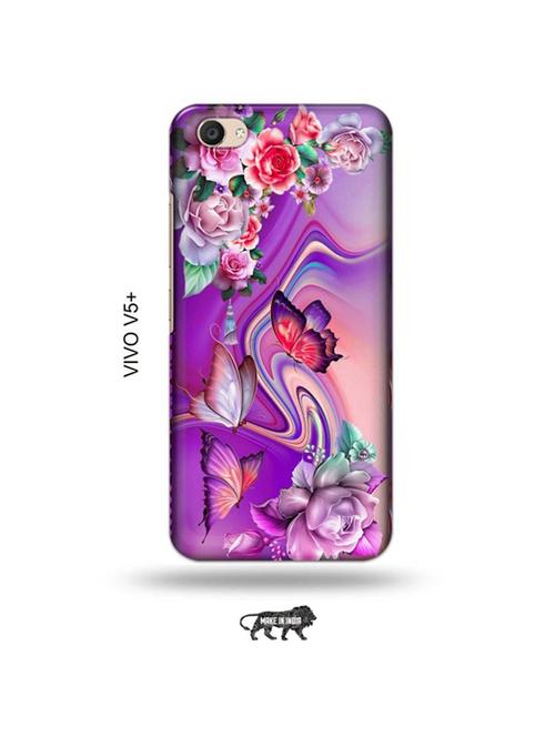 flowers back cover compatible with vivo v5 plus - 19014613 - Very Small Image - 1