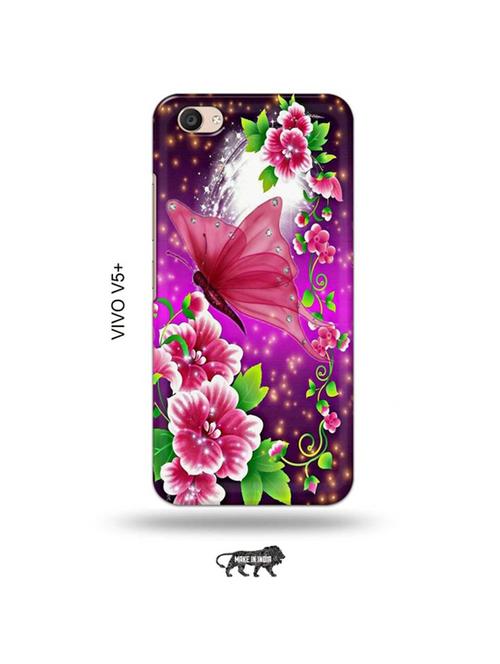 flowers back cover compatible with vivo v5 plus - 19014619 - Very Small Image - 1
