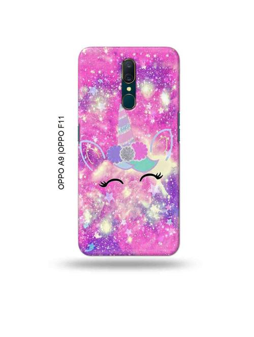 unicorn back cover compatible with oppo a9, oppo f11 - 19014794 - Very Small Image - 1