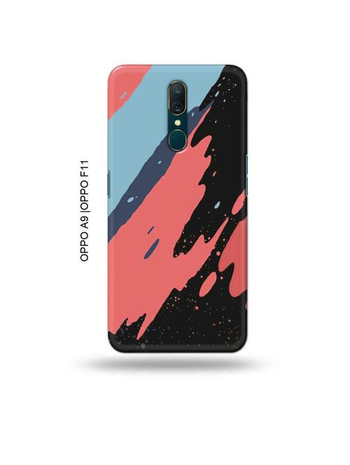 abstract colour back cover compatible with oppo a9, oppo f11 - 19014861 - Very Small Image - 1