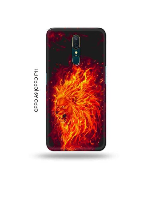 firry lion back cover compatible with oppo a9, oppo f11 - 19014869 - Very Small Image - 1