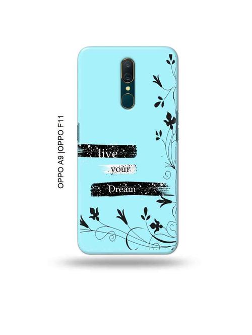 live your dream back cover compatible with oppo a9, oppo f11 - 19014932 - Very Small Image - 1