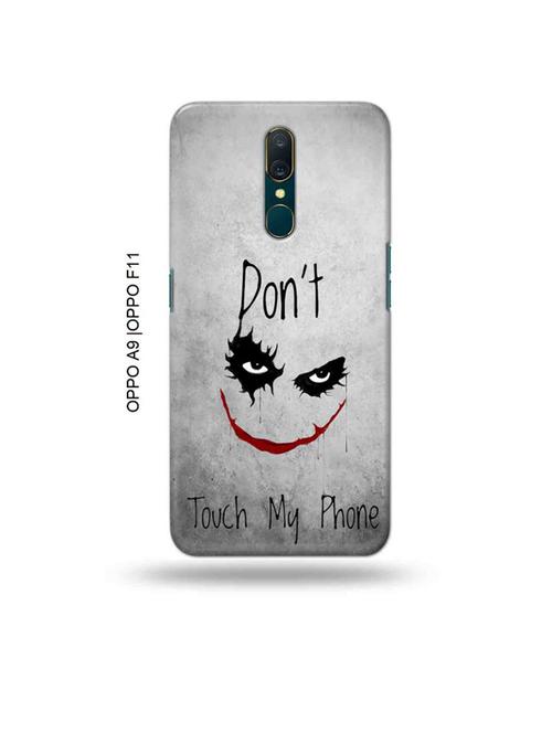 don't touch my phone back cover compatible with oppo a9, oppo f11 - 19014993 - Very Small Image - 1