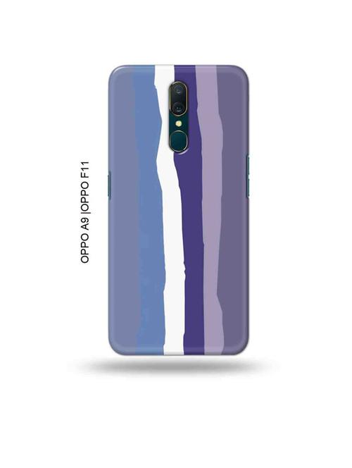 tweakymod designer printed hard case | blue rainbow latest back cover compatible with oppo a9, oppo f11 - 19015042 - Very Small Image - 1
