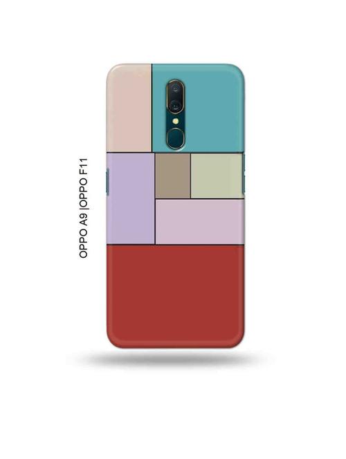 tweakymod designer printed hard case | blocks back cover compatible with oppo a9, oppo f11 - 19015046 - Very Small Image - 1