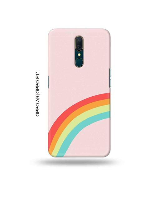 tweakymod designer printed hard case | rainbow back cover compatible with oppo a9, oppo f11 - 19015049 - Very Small Image - 1