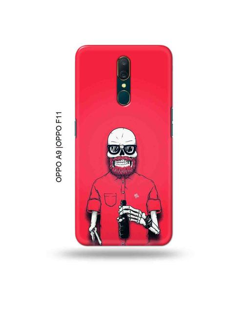 tweakymod designer printed hard case | hipster back cover compatible with oppo a9, oppo f11 - 19015080 - Very Small Image - 1