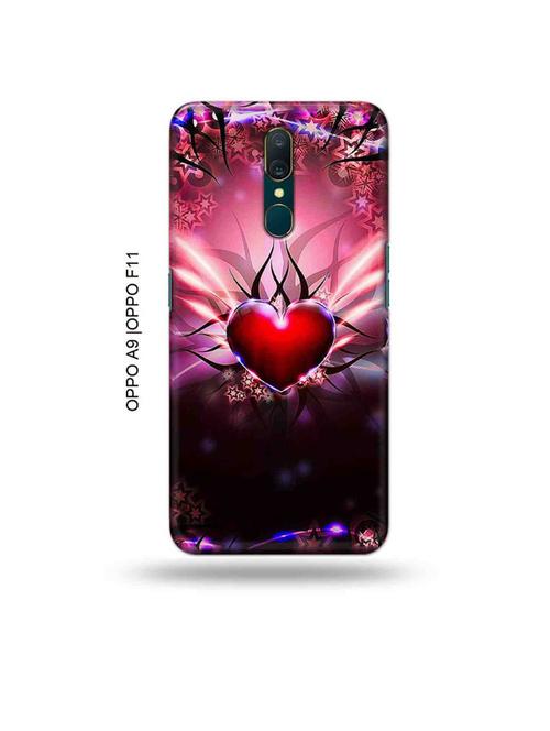heart back cover compatible with oppo a9, oppo f11 - 19015101 - Very Small Image - 1