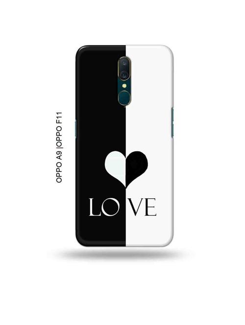 tweakymod designer printed hard case | love back cover compatible with oppo a9, oppo f11 - 19015117 - Very Small Image - 1