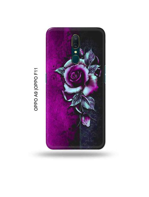 tweakymod designer printed hard case | flowers back cover compatible with oppo a9, oppo f11 - 19015165 - Very Small Image - 1