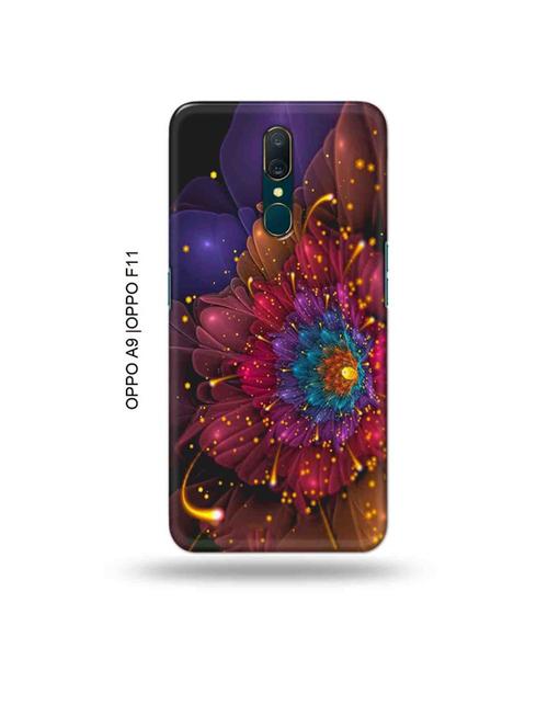 flowers back cover compatible with oppo a9, oppo f11 - 19015166 - Very Small Image - 1