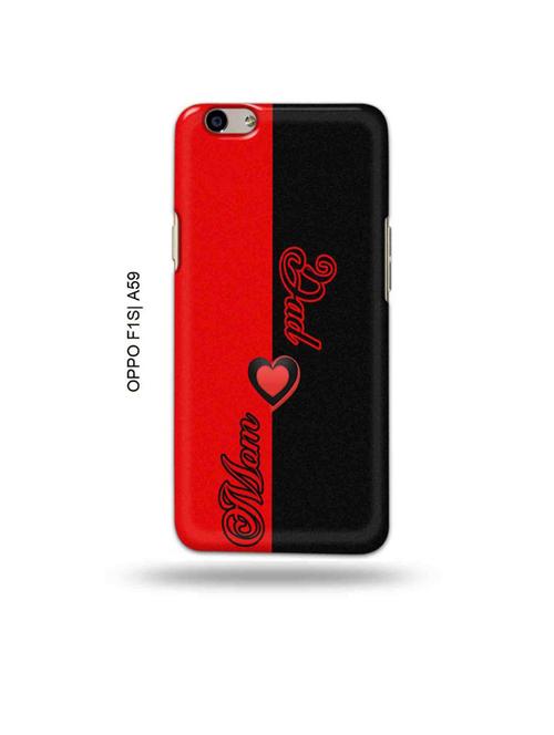 tweakymod designer printed hard case | mom dad back cover compatible with oppo f1s, oppo a59 - 19015215 - Very Small Image - 1