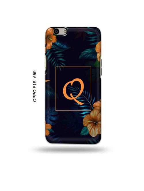 tweakymod designer printed hard case | floral q back cover compatible with oppo f1s, oppo a59 - 19015292 - Very Small Image - 1