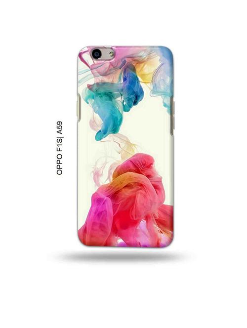 tweakymod designer printed hard case | abstract smoke back cover compatible with oppo f1s, oppo a59 - 19015339 - Very Small Image - 1