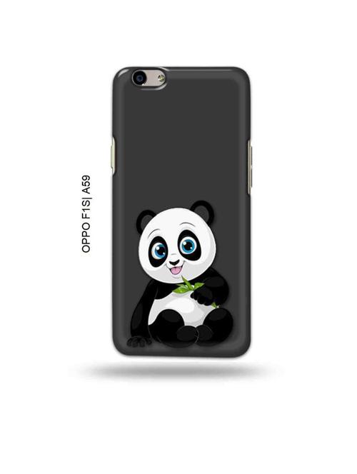 tweakymod designer printed hard case | cute panda back cover compatible with oppo f1s, oppo a59 - 19015381 - Very Small Image - 1