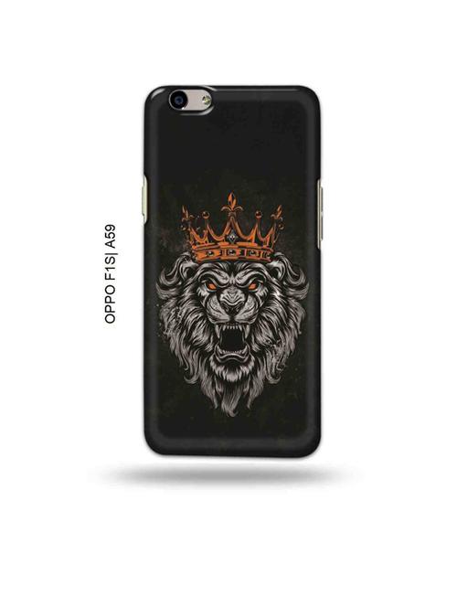tweakymod designer printed hard case | king lion back cover compatible with oppo f1s, oppo a59 - 19015401 - Very Small Image - 1