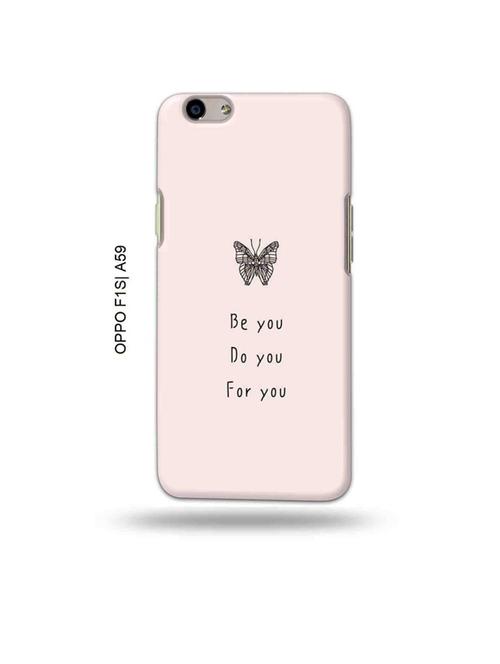 tweakymod designer printed hard case | be you back cover compatible with oppo f1s, oppo a59 - 19015421 - Very Small Image - 1