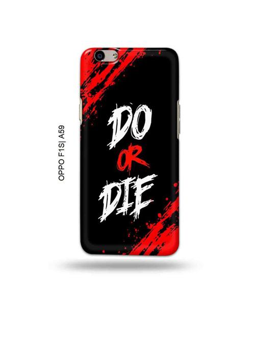 tweakymod designer printed hard case | do or die back cover compatible with oppo f1s, oppo a59 - 19015444 - Very Small Image - 1
