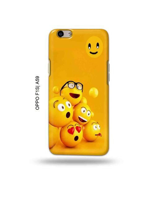 tweakymod designer printed hard case | emoji fall back cover compatible with oppo f1s, oppo a59 - 19015548 - Very Small Image - 1