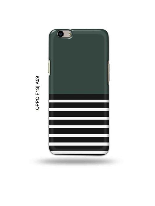 tweakymod designer printed hard case | blue and black strips back cover compatible with oppo f1s, oppo a59 - 19015578 - Very Small Image - 1
