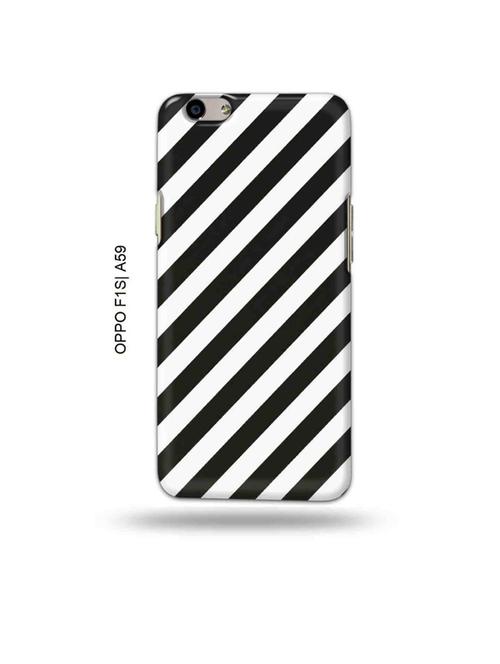 tweakymod designer printed hard case | white black back cover compatible with oppo f1s, oppo a59 - 19015580 - Very Small Image - 1